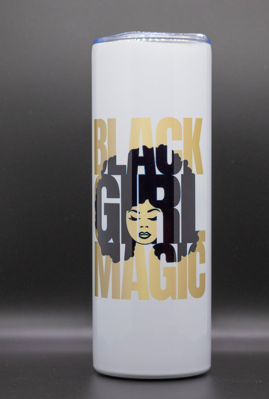 Black Girl Magic Tumbler