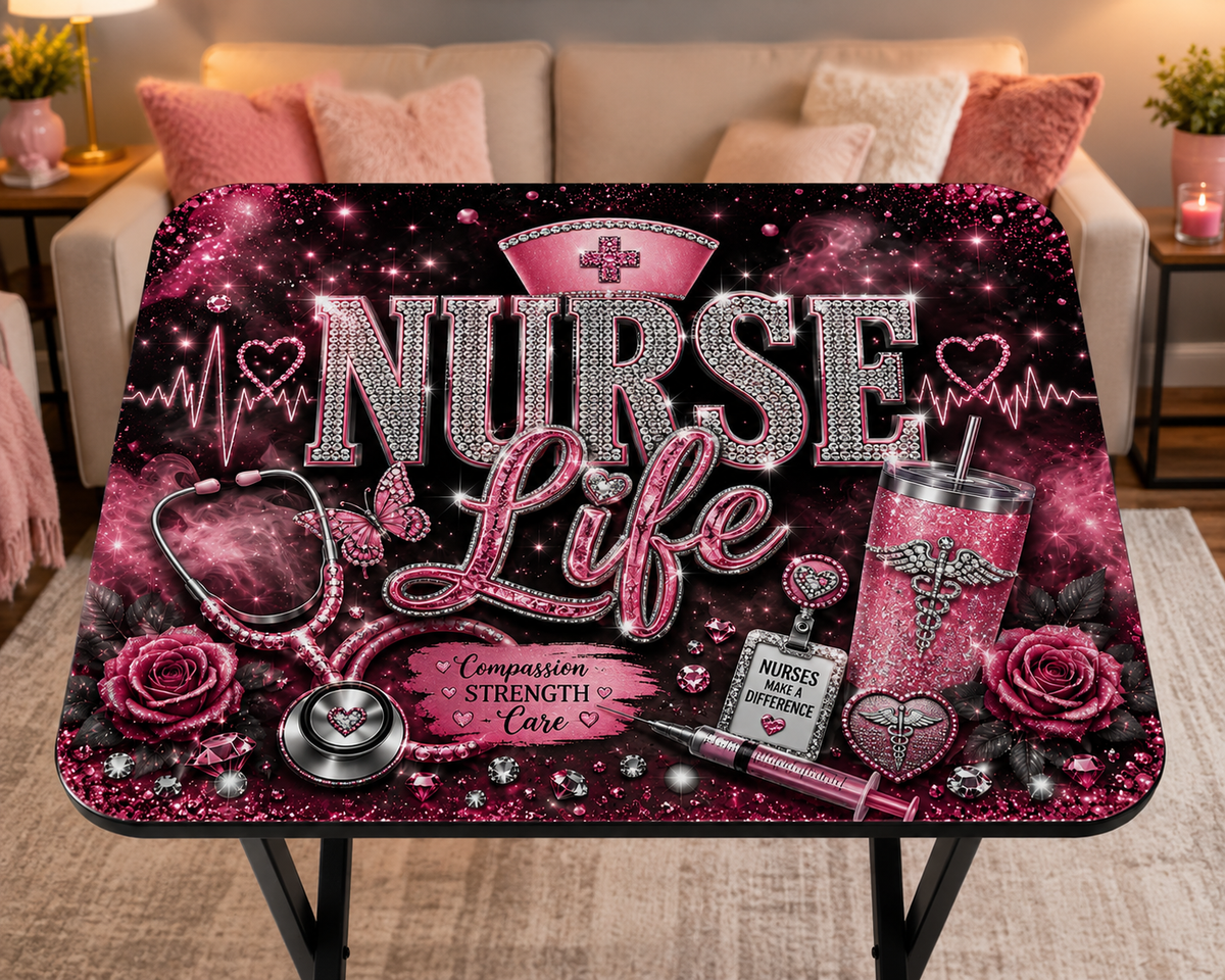 “Custom Folding Tray Table – Personalized TV Tray with Your Choice of Theme or Design.”